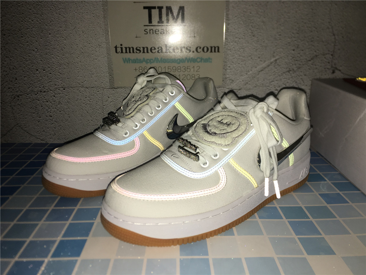 Travis Scott x Nike Air Force 1 Low Travis Scott-White AQ4211 10